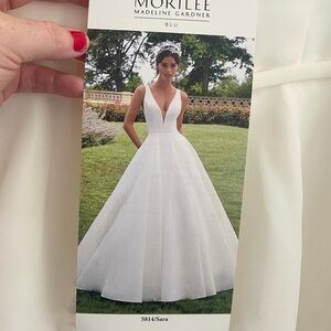 Morilee by Madeline Gardner BLU Sara Bridal Ball Gown - White